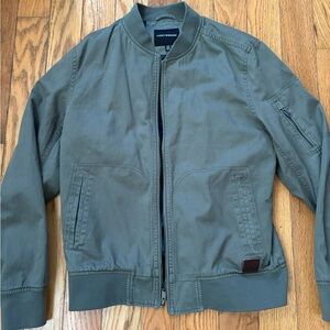 Lucky Brand Men's Green Bomber Jacket